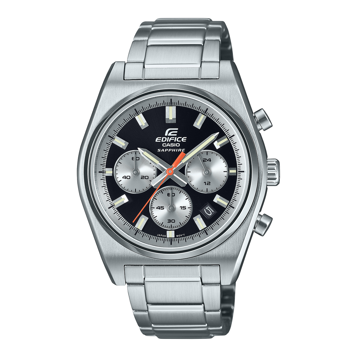 Casio Edifice EFB-730D-1AV – front three-quarter view