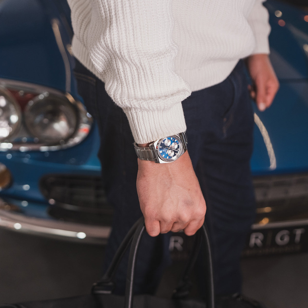 Casio Edifice EFB-730D-2AV – on the wrist
