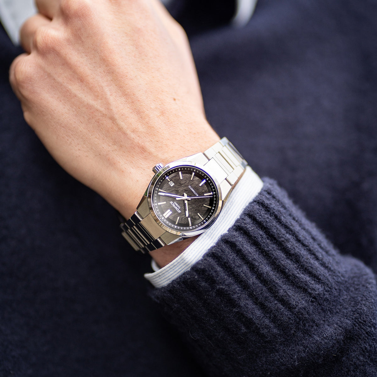 Casio Edifice EFK-110D-1A – on the wrist