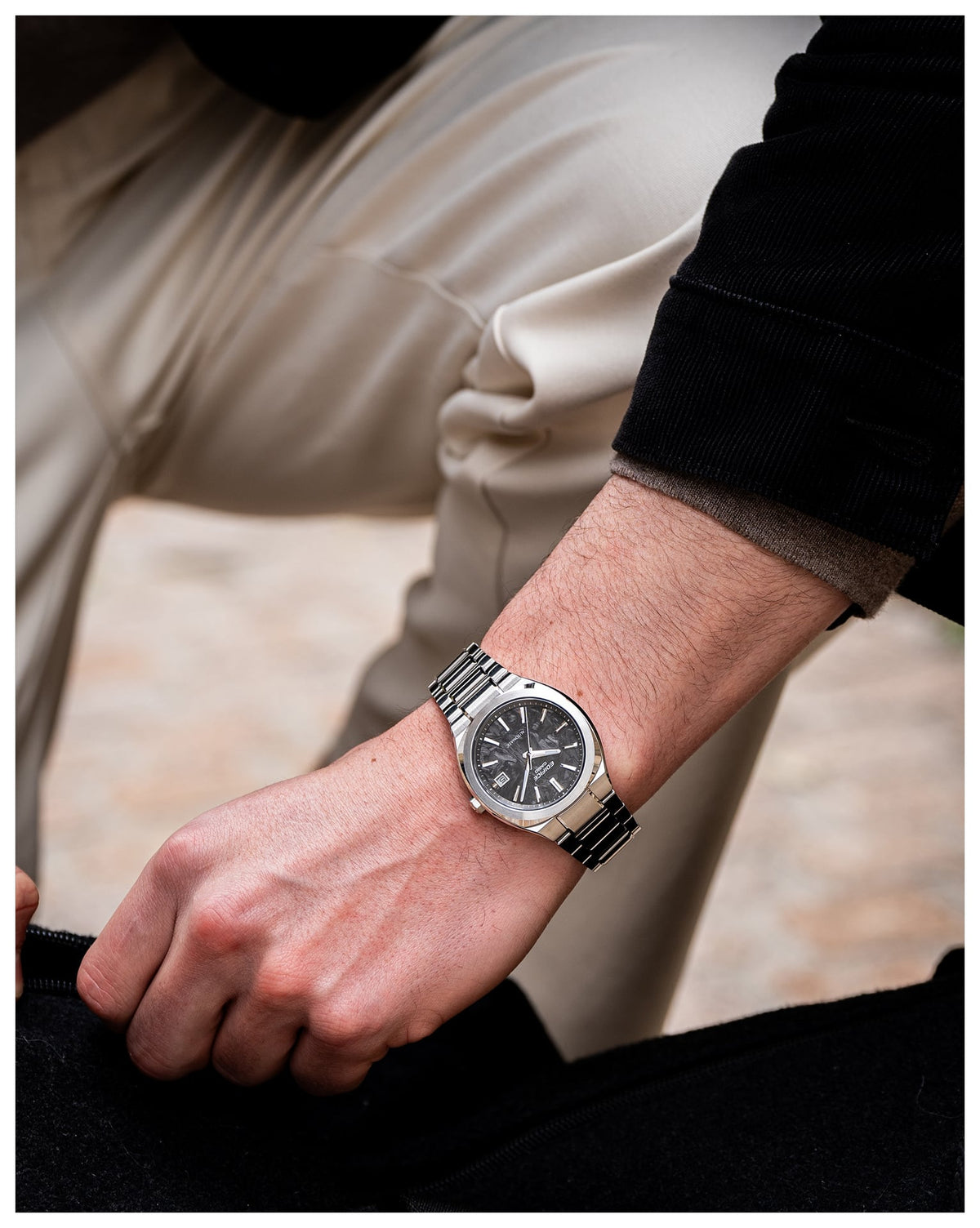 Casio Edifice EFK-200CD-1A – on the wrist