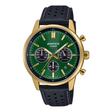 Casio Edifice EFR-575CL-3A – front three-quarter view