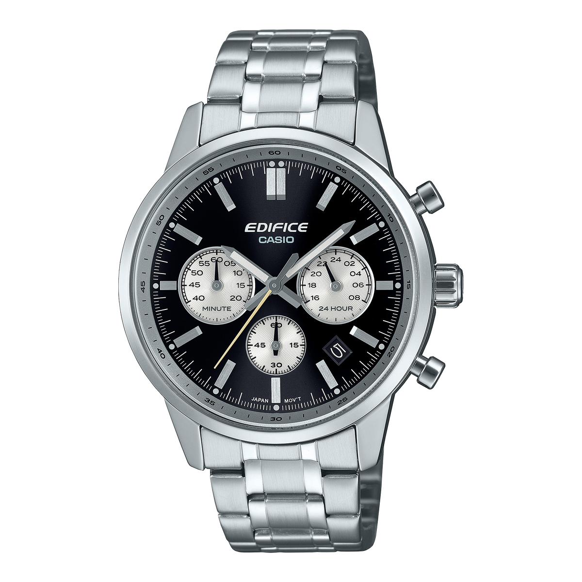 Casio Edifice EFR-575D-1A – front three-quarter view