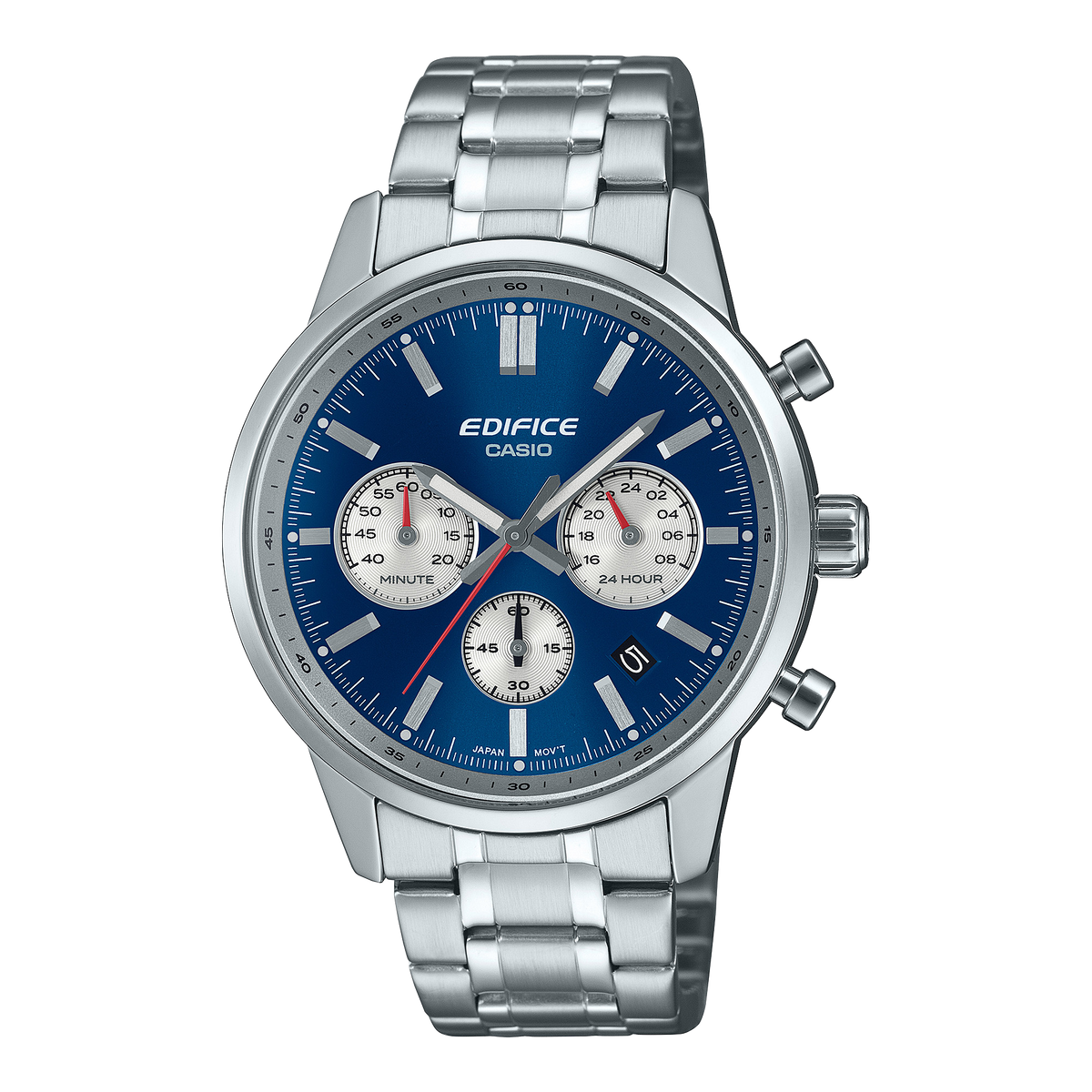 Casio Edifice EFR-575D-2A – front three-quarter view