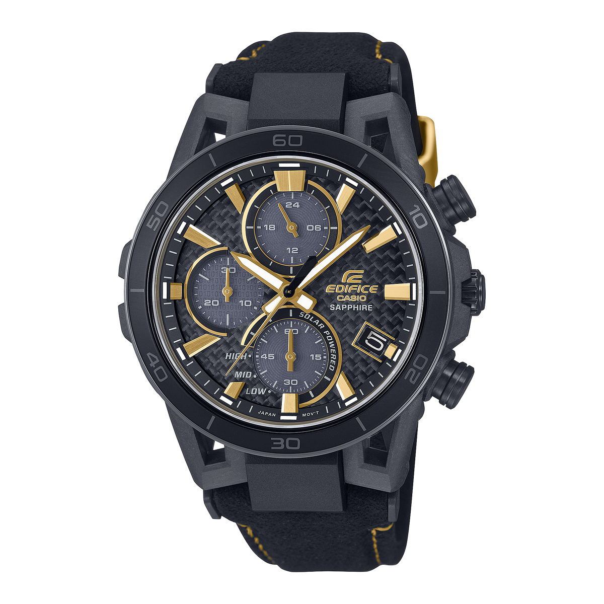 Casio Edifice EFS-S640ZE-1A – front three-quarter view