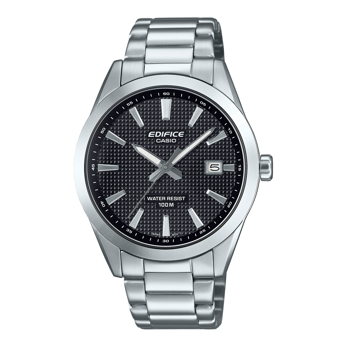 Casio Edifice EFV-160D-1AV – front three-quarter view