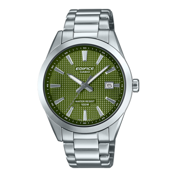 Casio Edifice EFV-160D-3AV – front three-quarter view