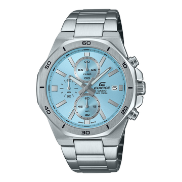 Casio Edifice EFV-640D-2BV – front three-quarter view