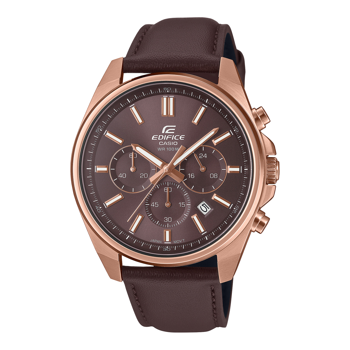Casio Edifice EFV-650CL-5AV – front three-quarter view