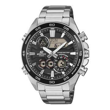 Casio Edifice ERA-130D-1A – front three-quarter view