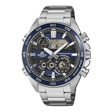 Casio Edifice ERA-130D-2A – front three-quarter view