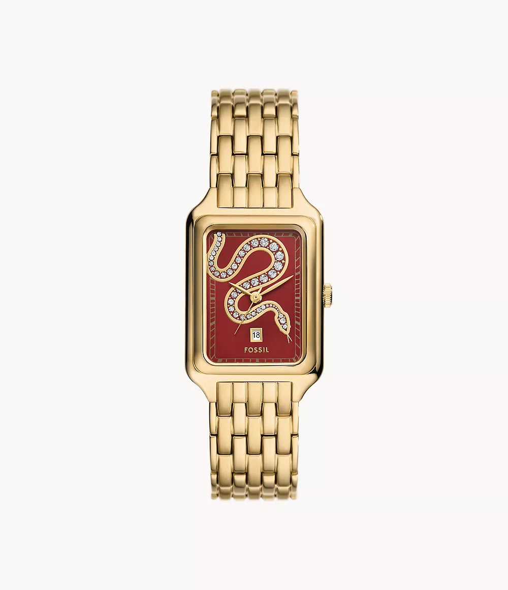 Fossil ES5379 Raquel Gold Tone Watch for Women
