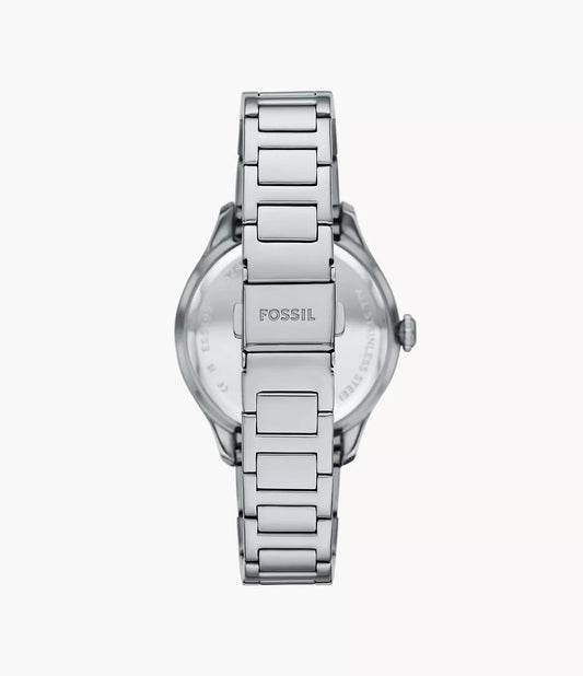 Fossil Gilmore Three-Hand Date Stainless Steel Watch - ES5393