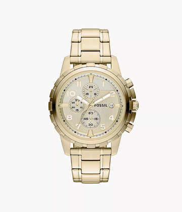 Dean Chronograph Gold-Tone Stainless Steel Watch-FS4867I