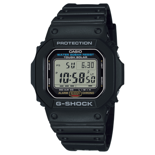 Casio G-Shock G-5600UE-1 – front three-quarter view