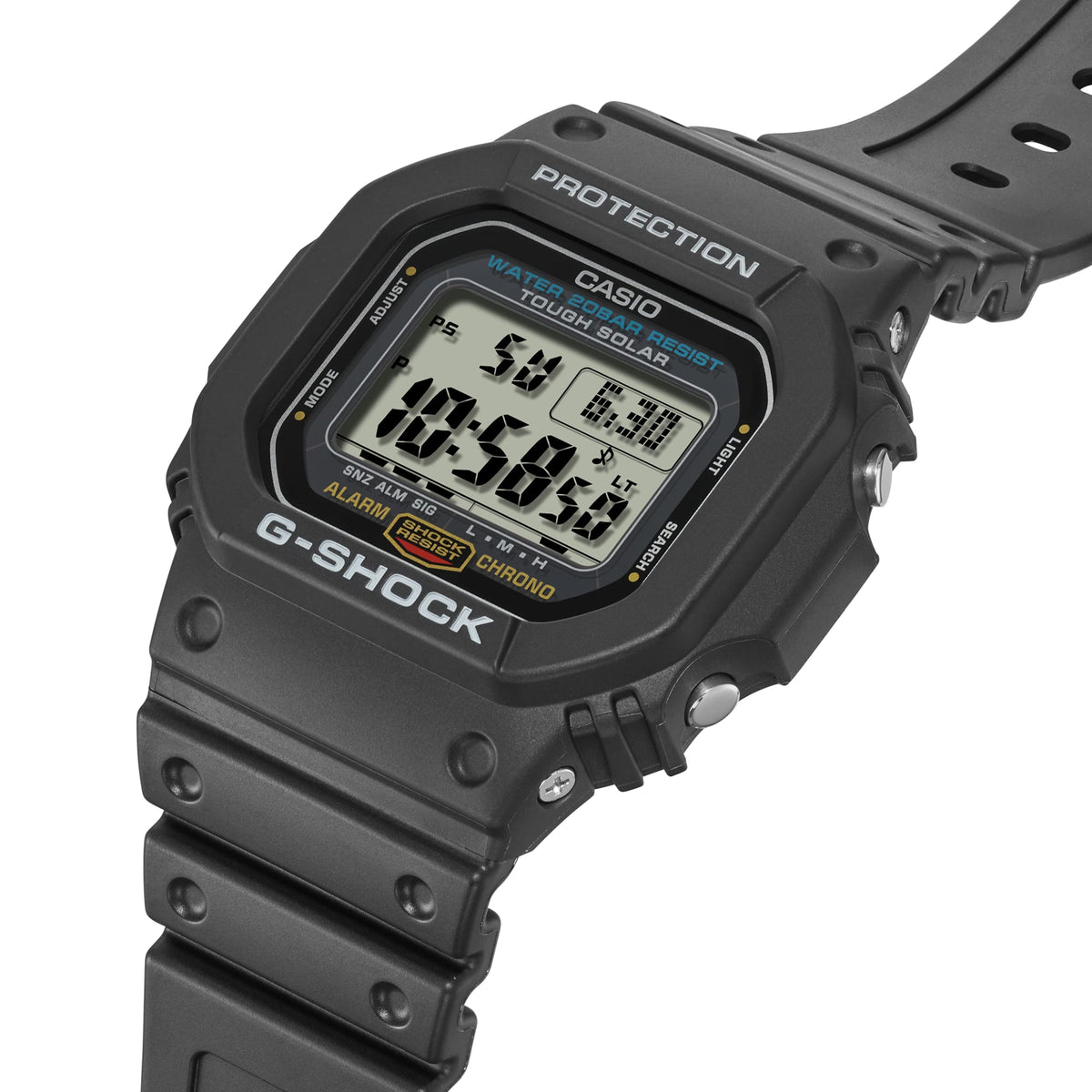Casio G-Shock G-5600UE-1 – angled view