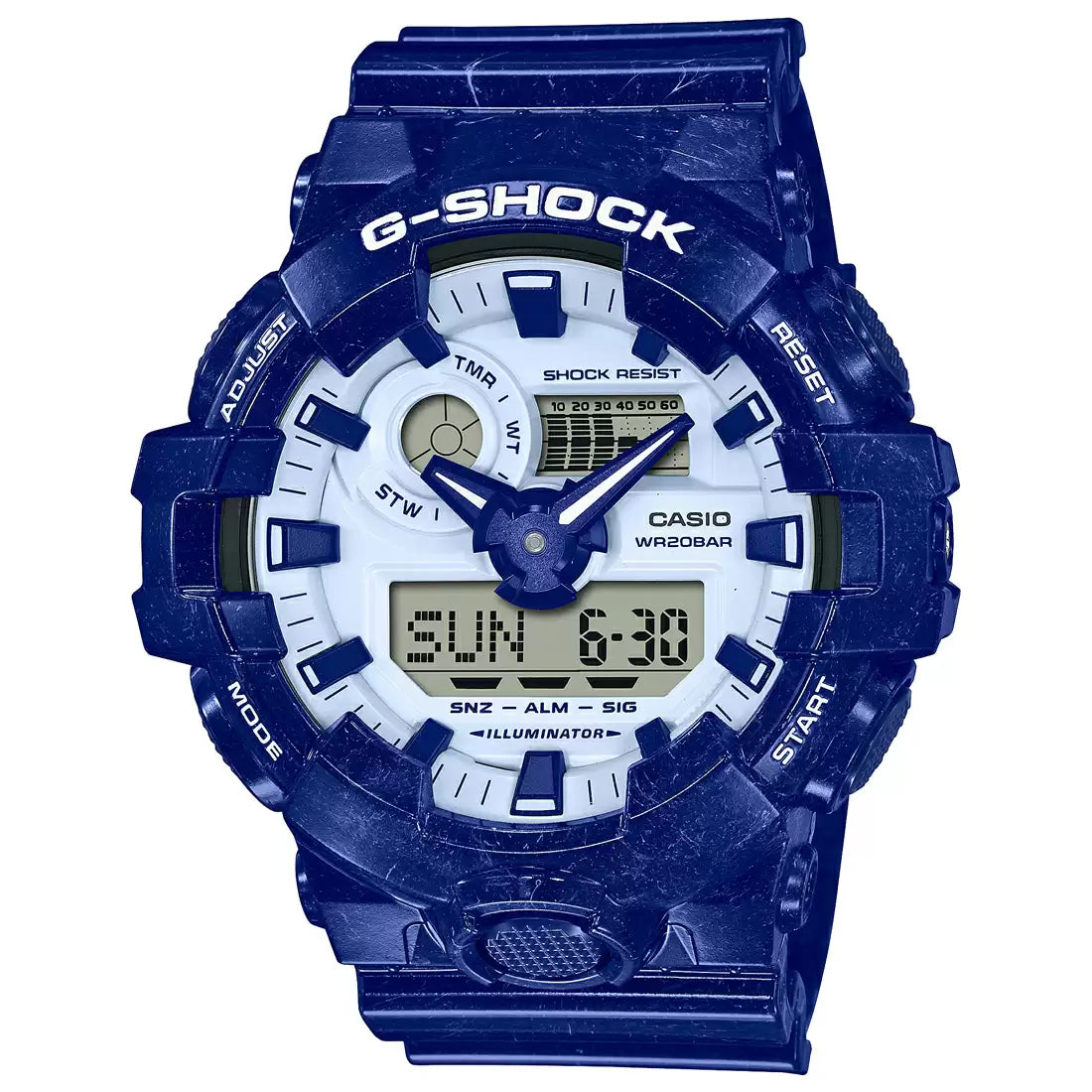 CASIO G-SHOCK GA-700BWP-2ADR - G1256