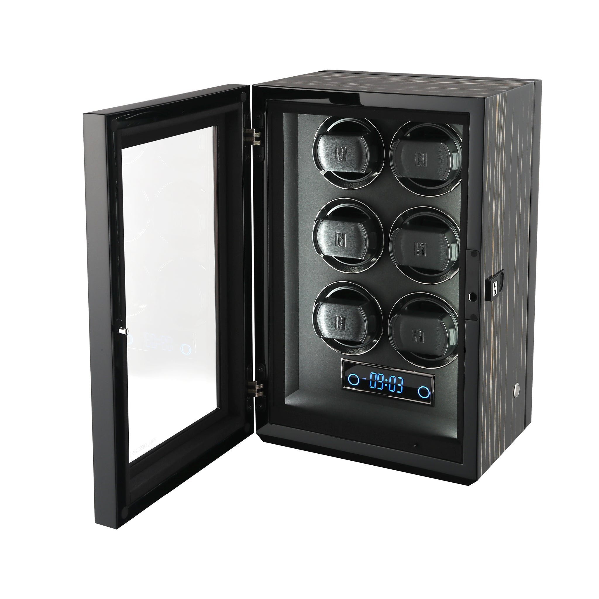 PAUL DESIGN GENTLEMEN 6 Black Shadow Watch Winder