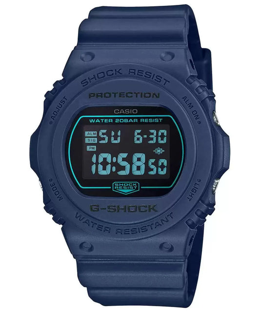 Casio Digital Blue Dial Men's Watch-DW-5700BBM-2DR - Kamal Watch Company