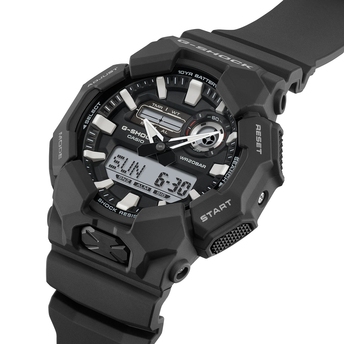 Casio G-Shock GA-010-1A – side view