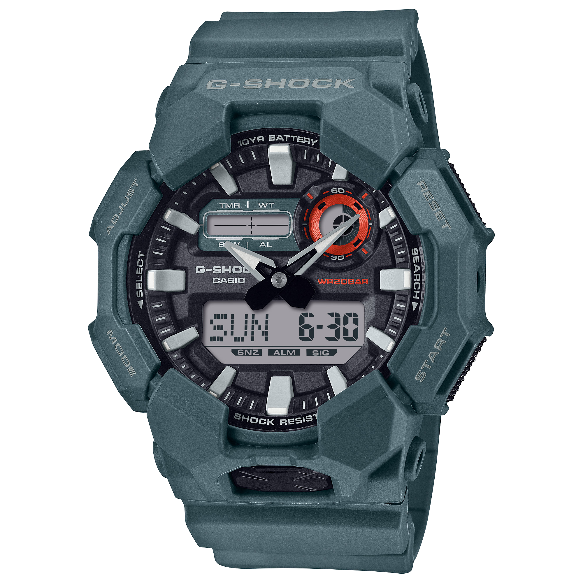 Casio G-Shock GA-010-2A Analogue-Digital Watch for Men