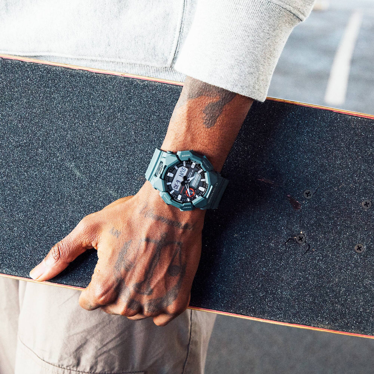 Casio G-Shock GA-010-2A – on the wrist
