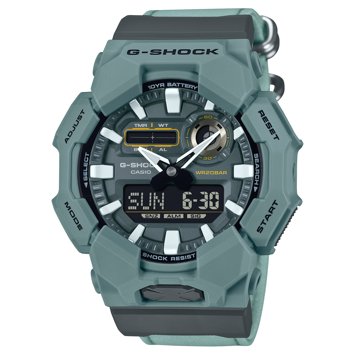 Casio G-Shock GA-010CE-2A – front three-quarter view