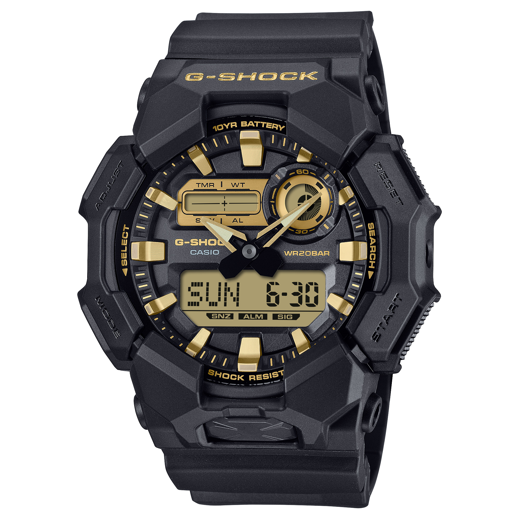 Casio G-Shock GA-010GB-1A9 Analogue-Digital Watch for Men