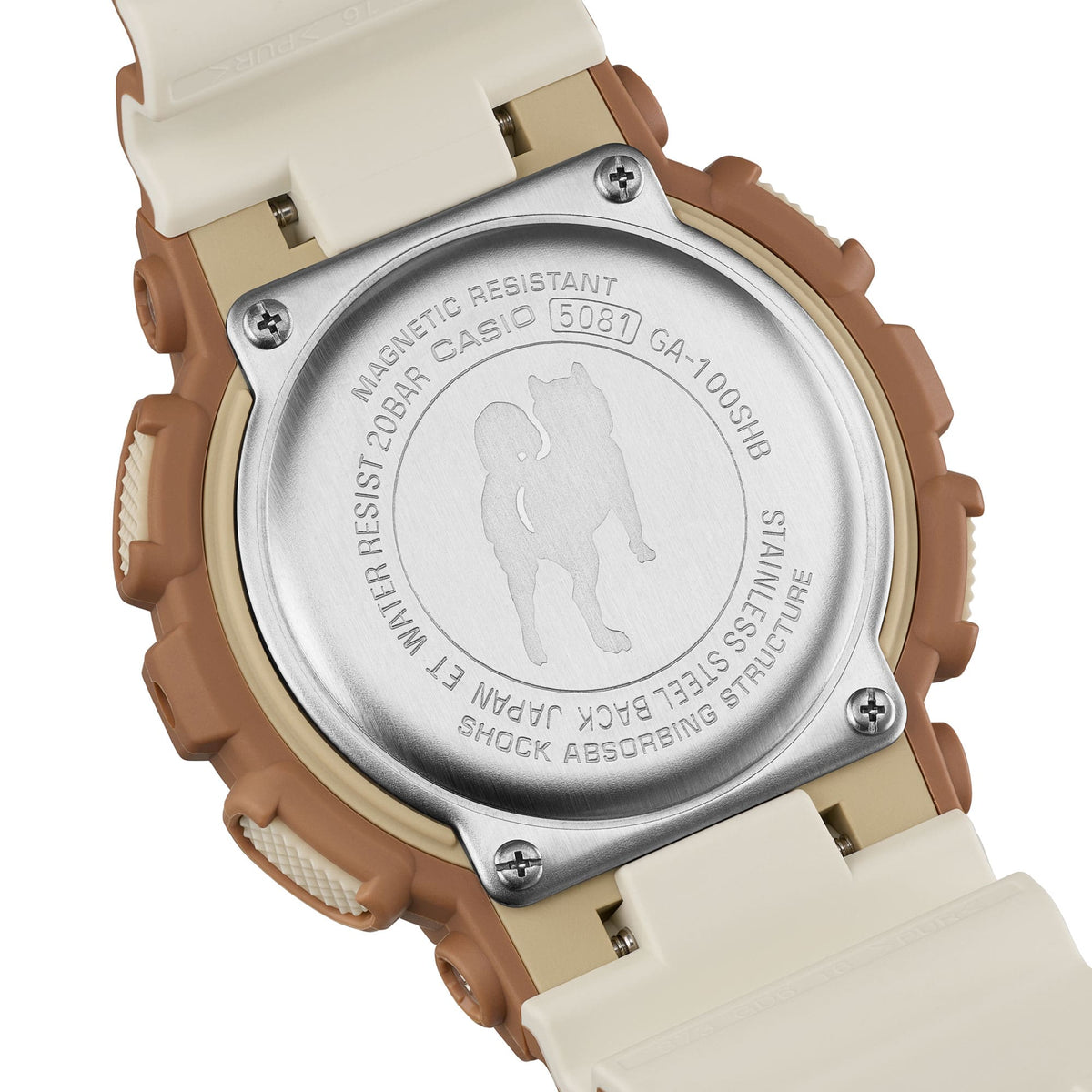Casio G-Shock GA-100SHB-5A – buckle