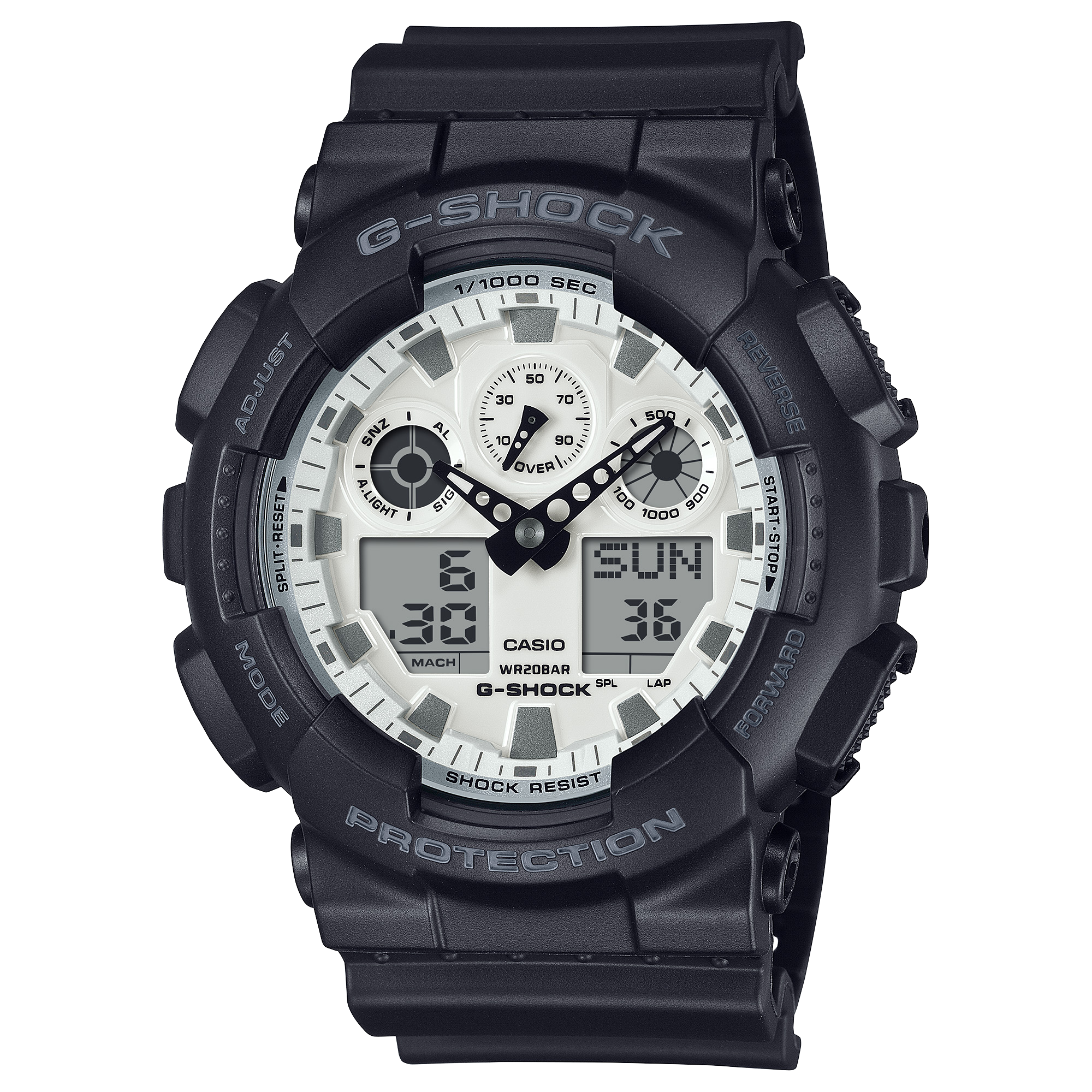 Casio G-Shock GA-100WD-1A Analogue-Digital Watch for Men