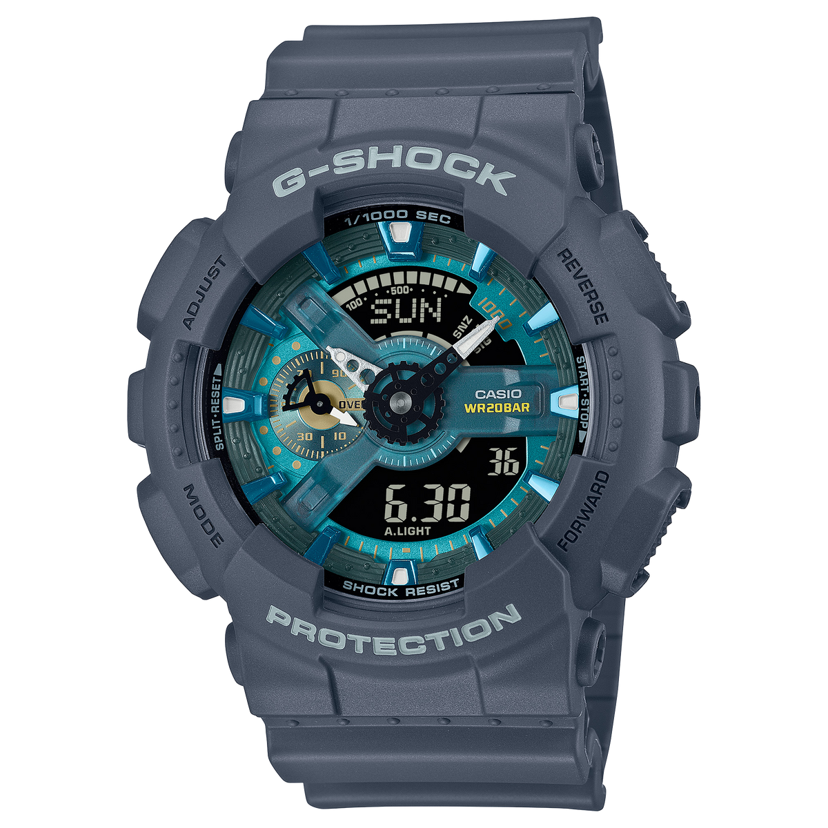 Casio G-Shock GA-110AS-2A – front three-quarter view