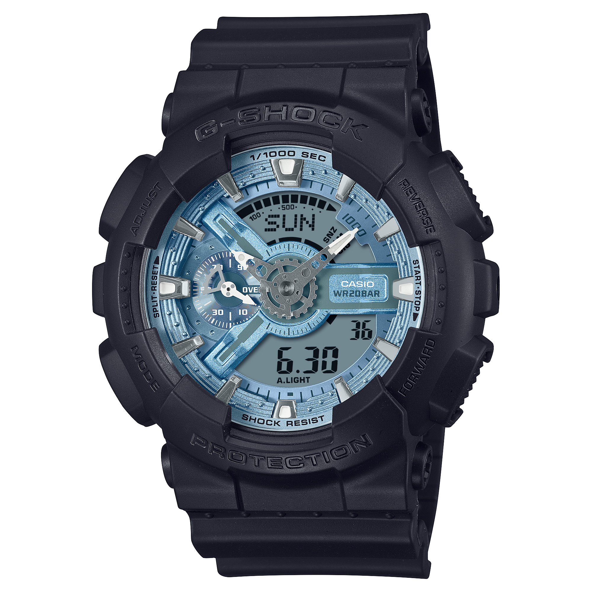 Casio G-Shock GA-110CD-1A2 Analogue-Digital Watch for Men