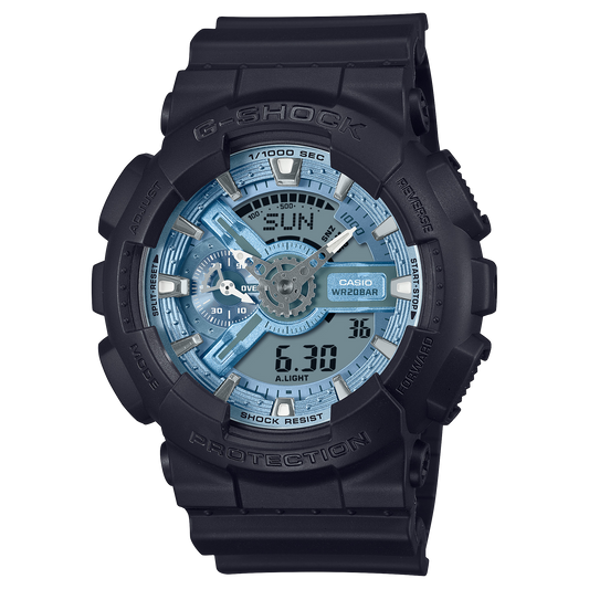 Casio G-Shock GA-110CD-1A2 – front three-quarter view