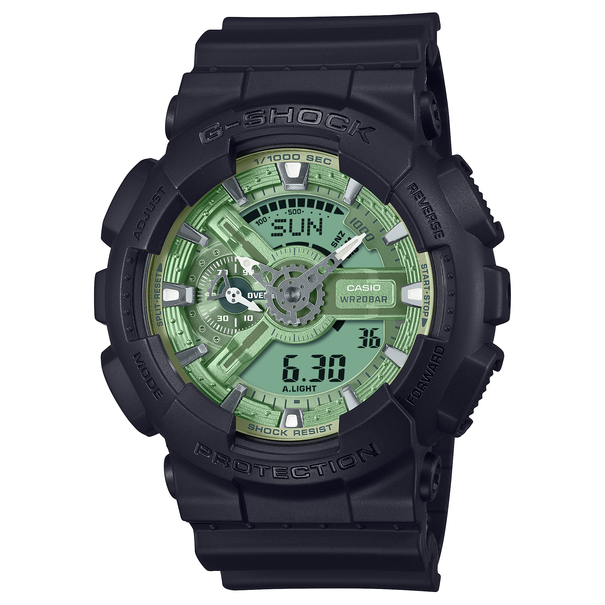 Casio G-Shock GA-110CD-1A3 Analogue-Digital Watch for Men