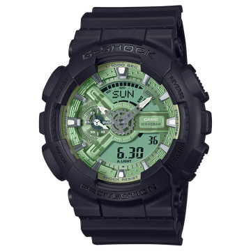 Casio G-Shock GA-110CD-1A3 – front three-quarter view