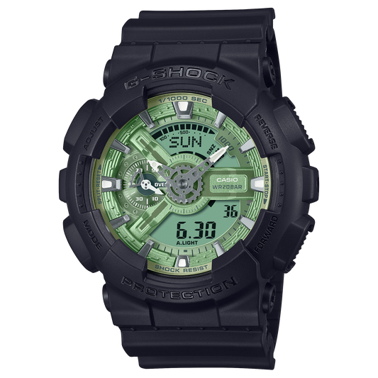 Casio G-Shock GA-110CD-1A3 – front three-quarter view