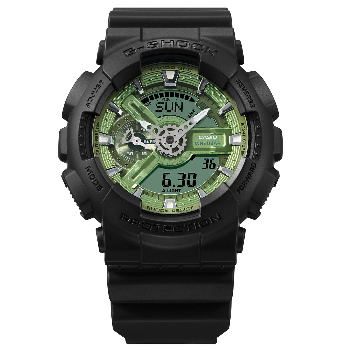 Casio G-Shock GA-110CD-1A3 – front view