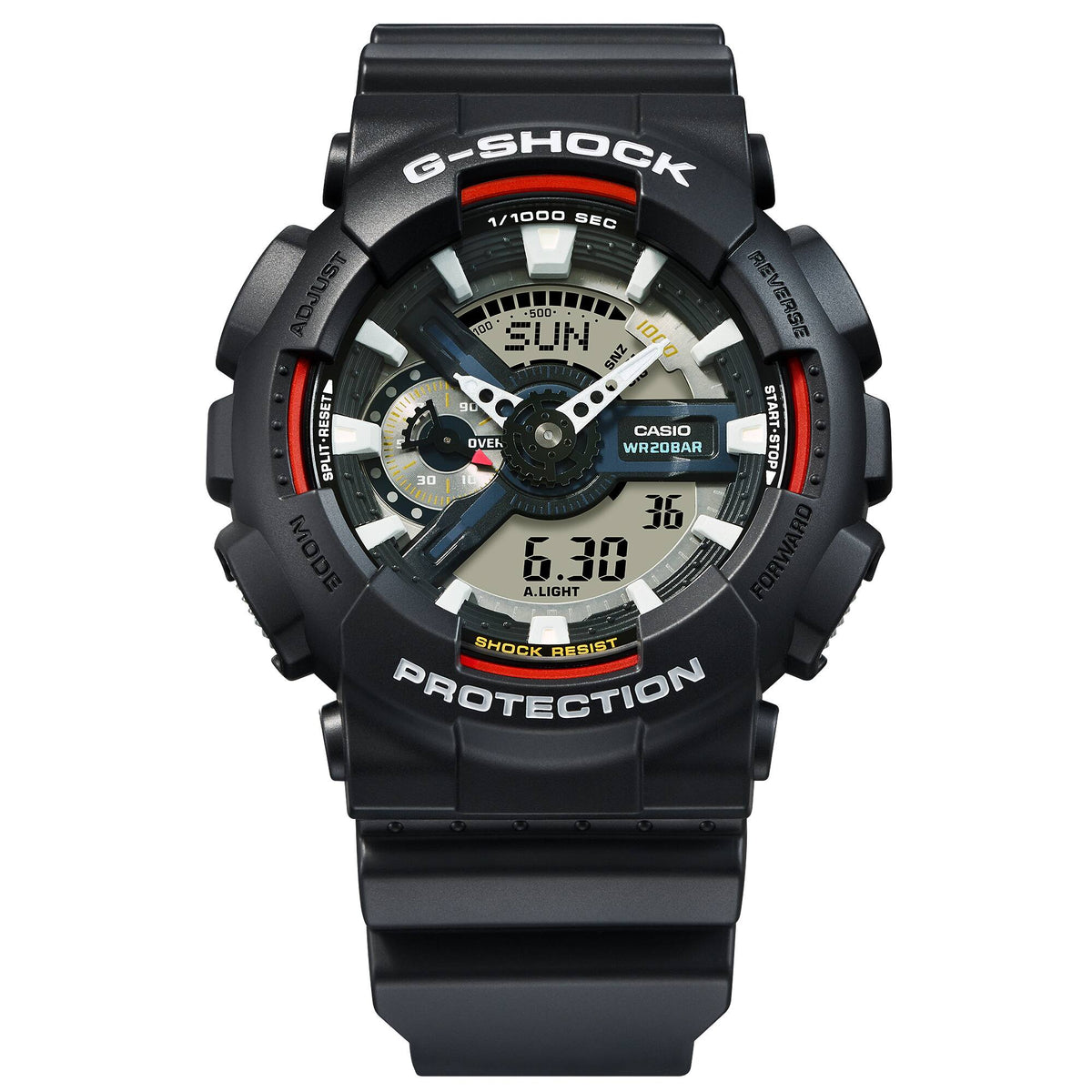 Casio G-Shock GA-110RL-1A – front view
