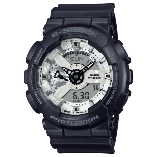 Casio G-Shock GA-110WD-1A – front three-quarter view