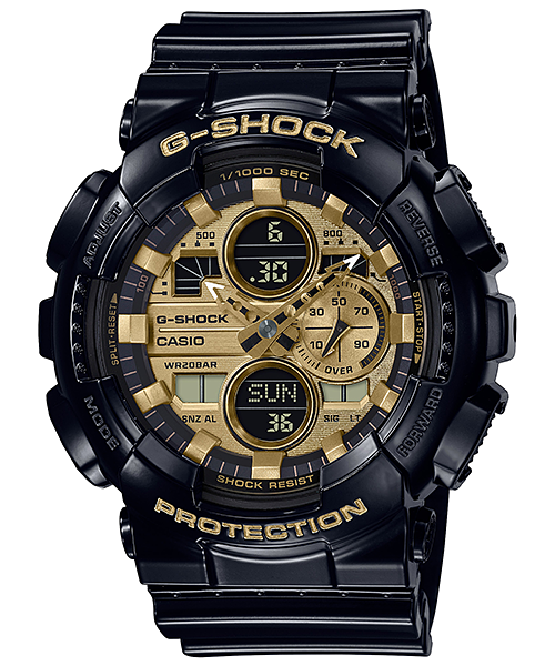 Casio G-Shock GA-140GB-1A1 – front view