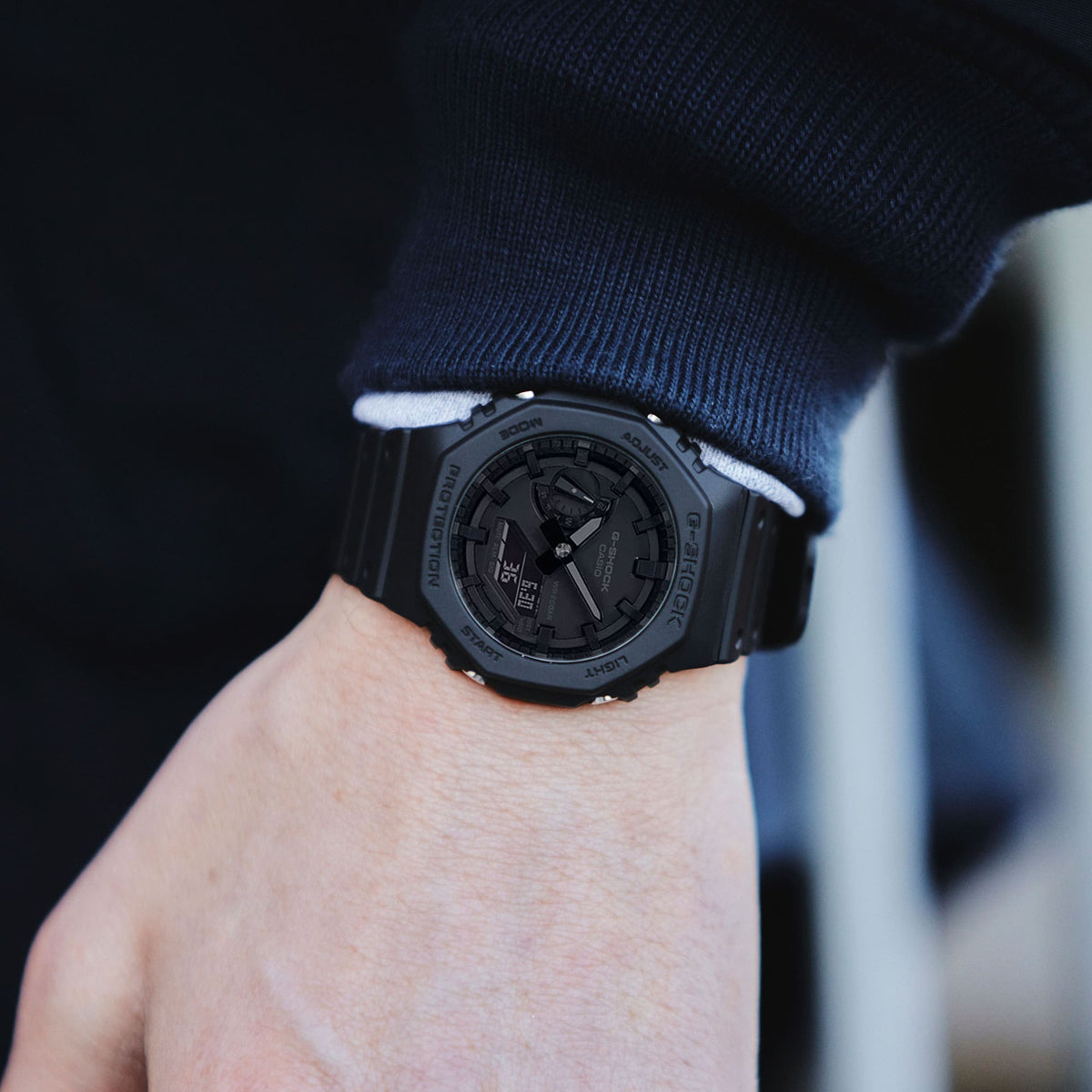 Casio G-Shock GA-2100-1A1 – on the wrist
