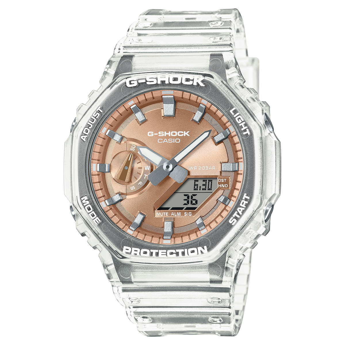 Casio G-Shock GA-2100BM-7A5 – front three-quarter view