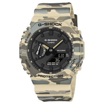 Casio G-Shock GA-2100CM-5A – front three-quarter view