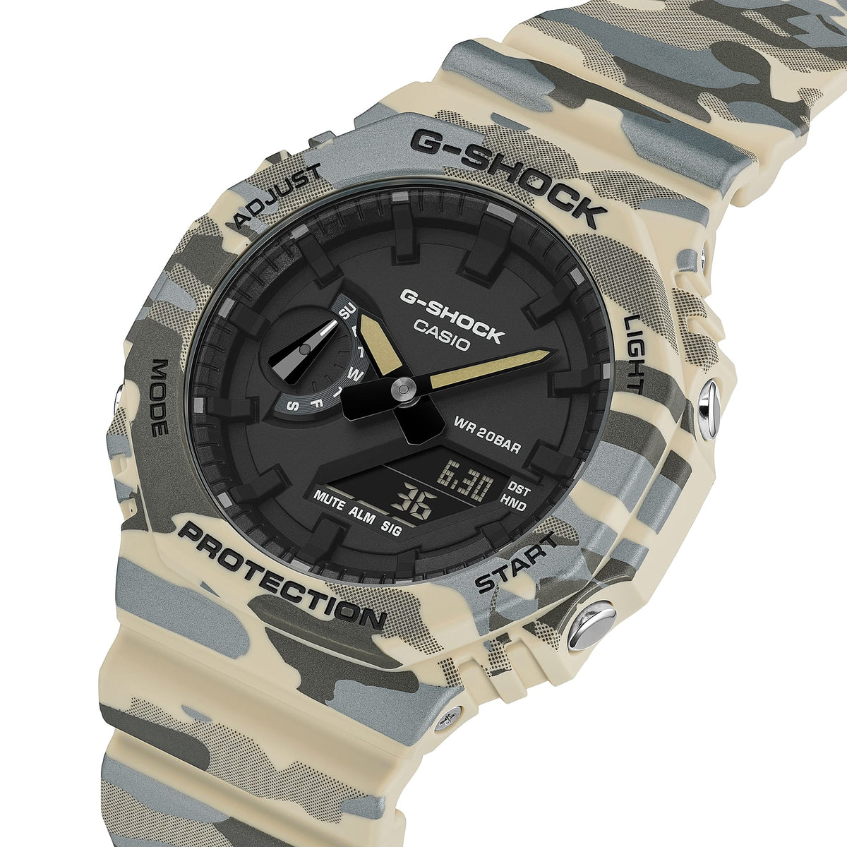 Casio G-Shock GA-2100CM-5A – side view