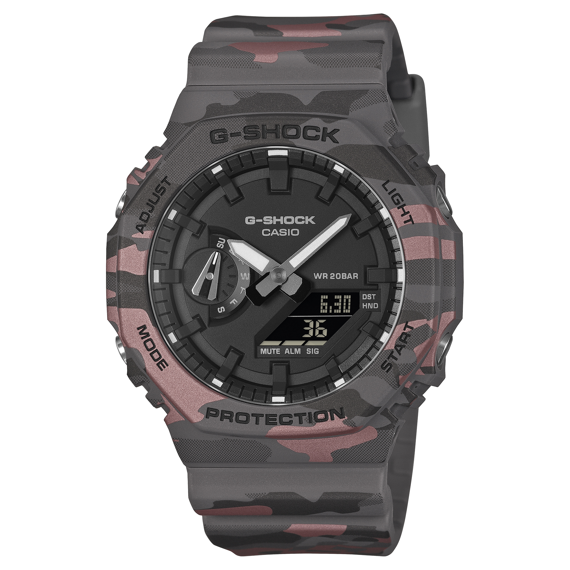 Casio G-Shock GA-2100CM-8A Analogue-Digital Watch for Men