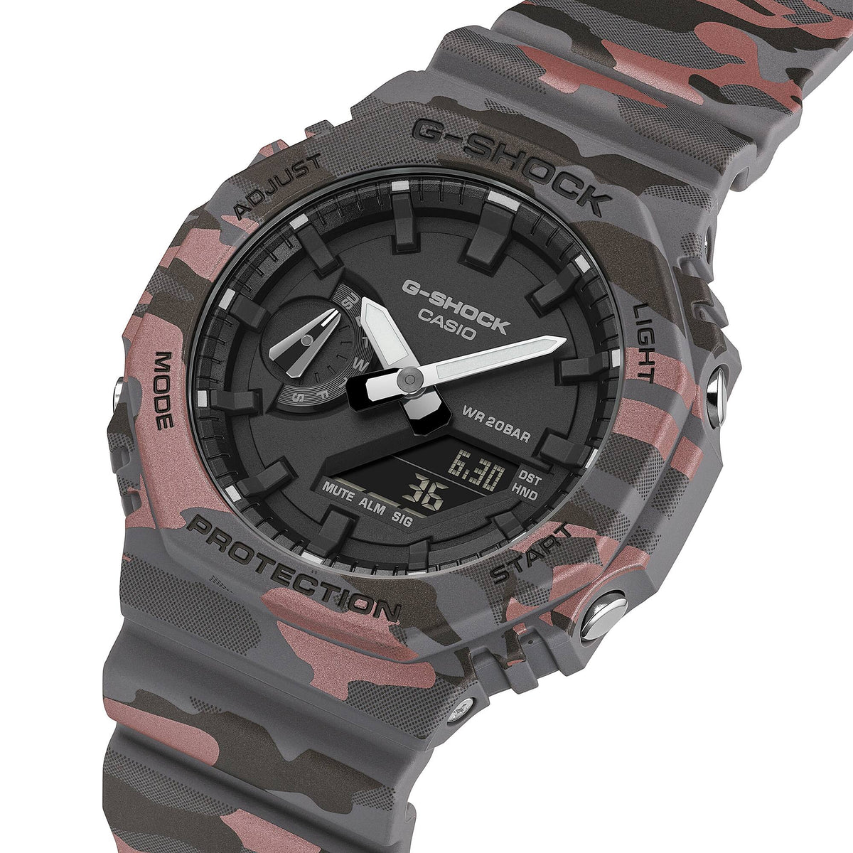 Casio G-Shock GA-2100CM-8A – side view