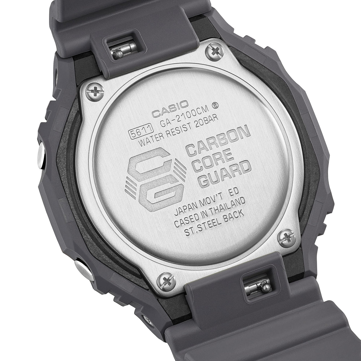 Casio G-Shock GA-2100CM-8A – angled view