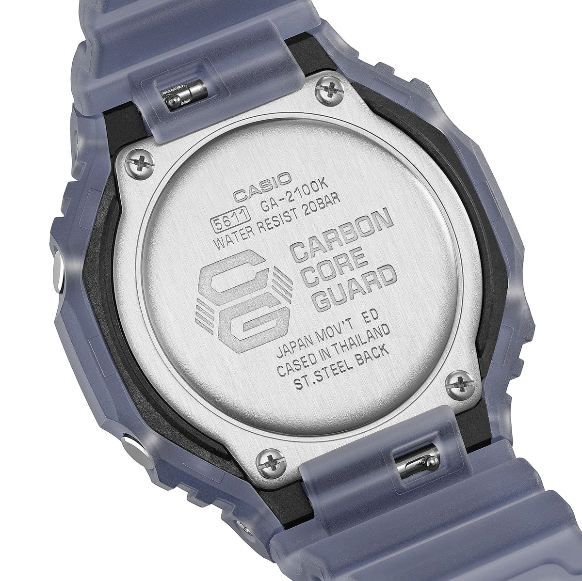 Casio G-Shock GA-2100K-2A – angled view