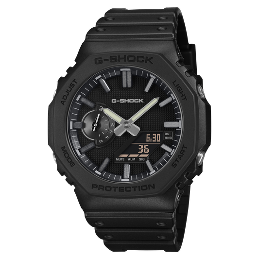 Casio G-Shock GA-2100LXB-1A – front three-quarter view