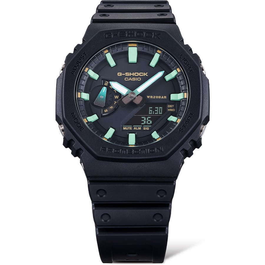 Casio G-Shock GA-2100RC-1A – front view
