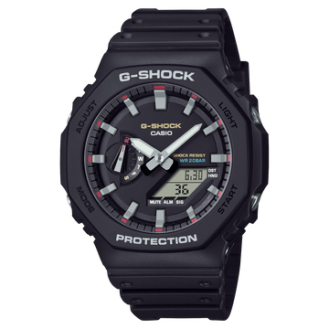 Casio G-Shock GA-2100RL-1A – front three-quarter view